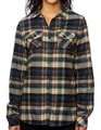Dames Blouse Burnside 5210 Khaki